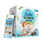 CÀ PHÊ LATTE DỪA